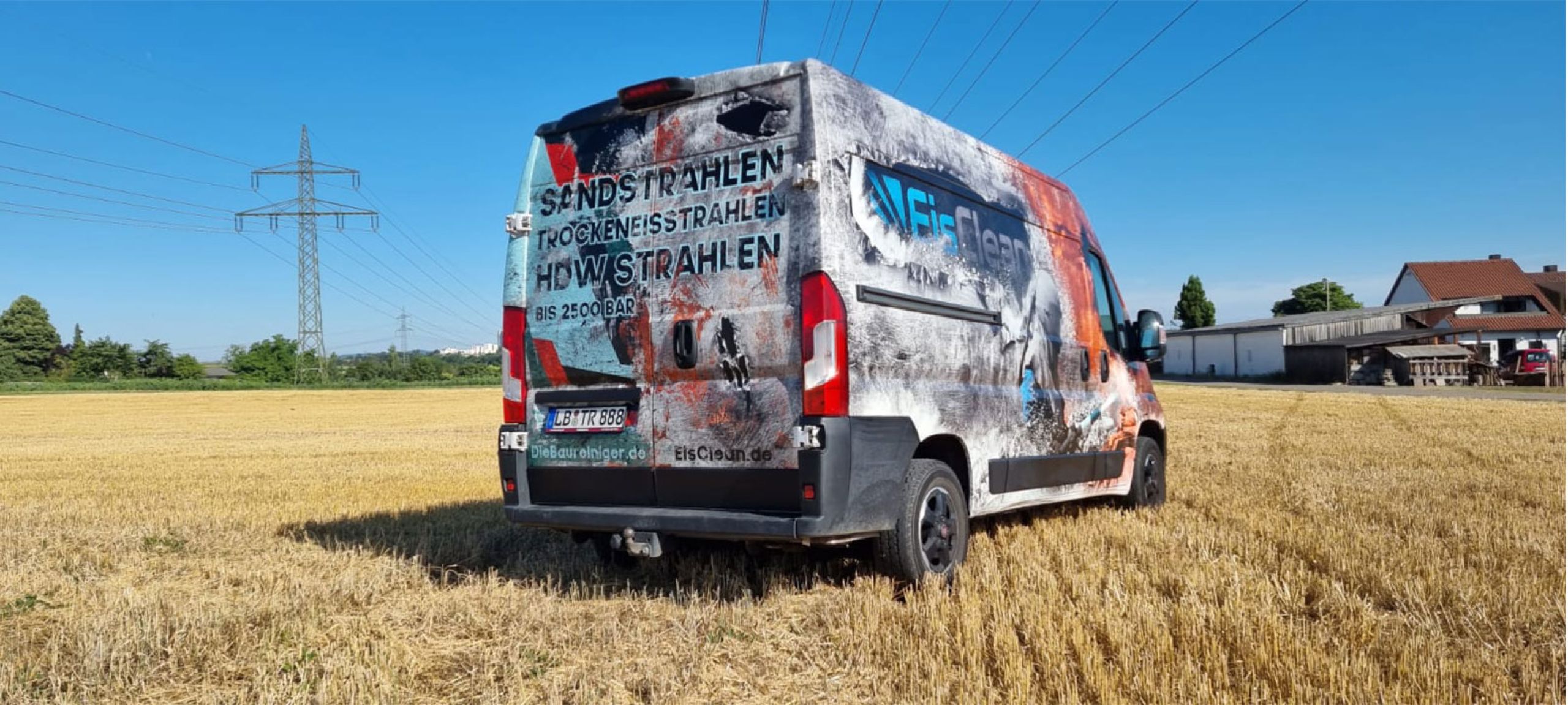 Strahlarbeiten für Industrie