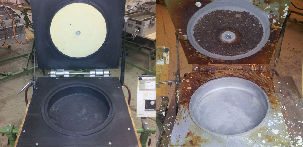 Eisclean Bauteil Reinigung mit Trockeneis