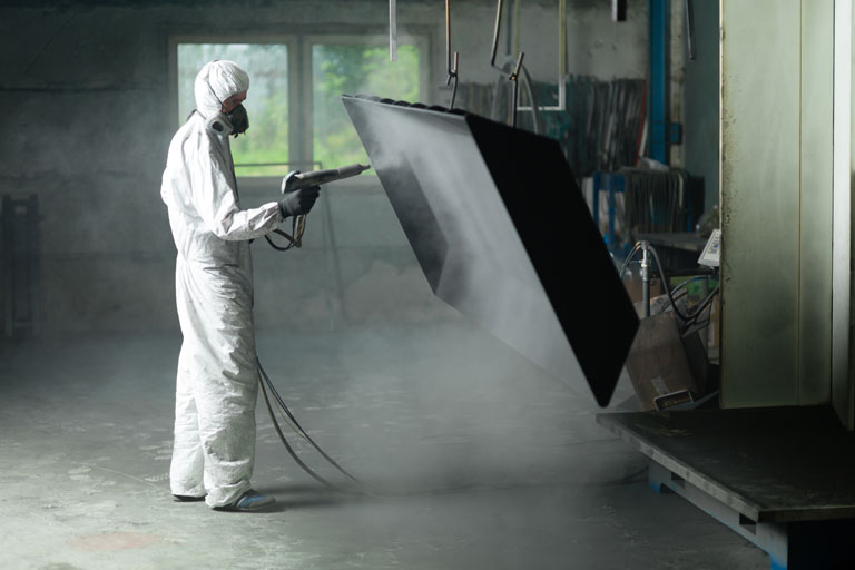 Eisclean-Blechwanne-strahlen, reinigen